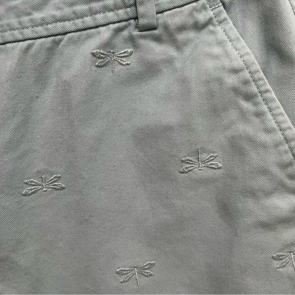 Talbots Cotton Chino Classic Straight Fit Dragonfly Preppy Walking Shorts 2P - Picture 7 of 16